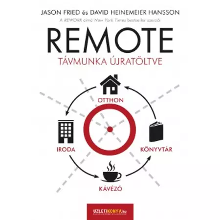 Jason Fried  |  David Heinemeier Hansson  REMOTE - Távmunka újratöltve